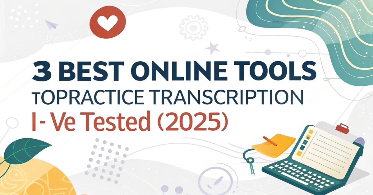 3 Best Online Tools to Practice Transcription I’ve Tested (2026)