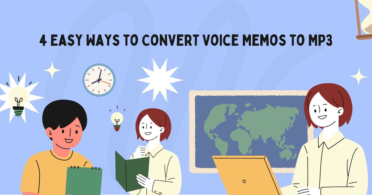 Como converter o memo de voz para MP3 no iPhone, Android e computador