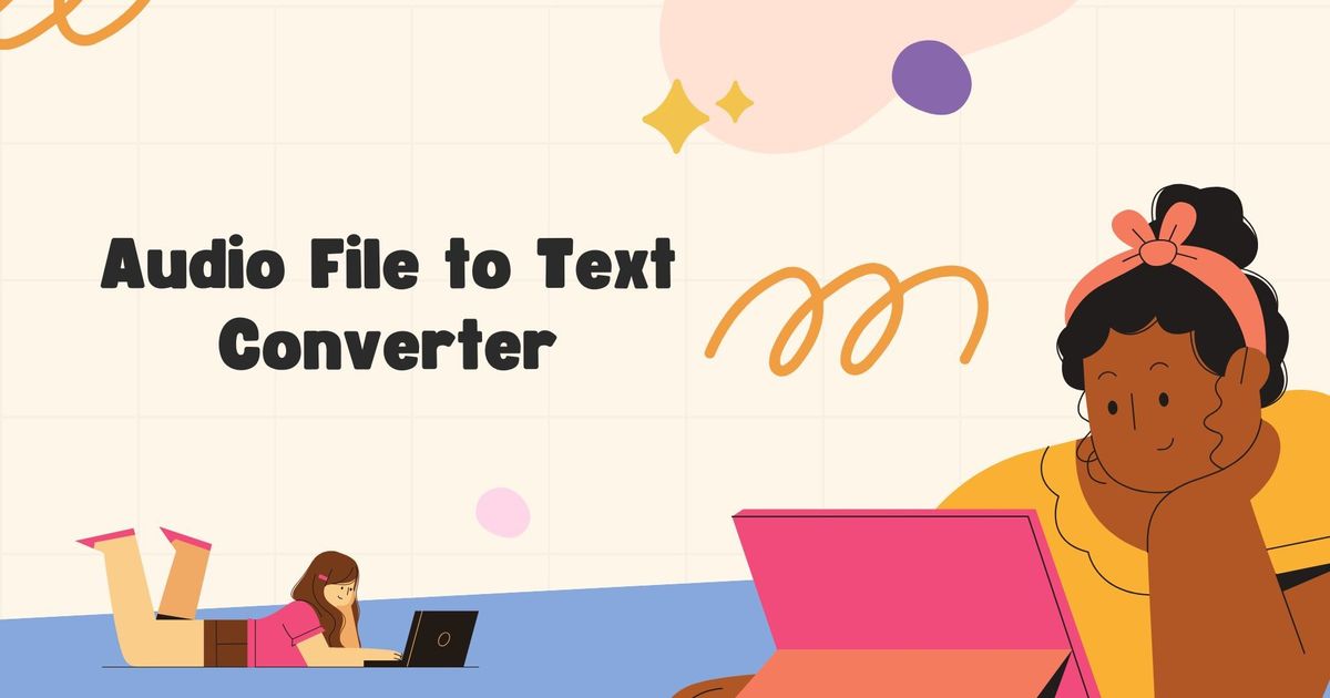 Audio File to Text Converter: Förenkla transkribering med AI