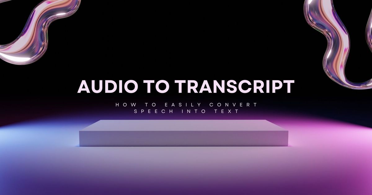 Áudio para transcrição: Como converter facilmente a fala em texto - Vomo