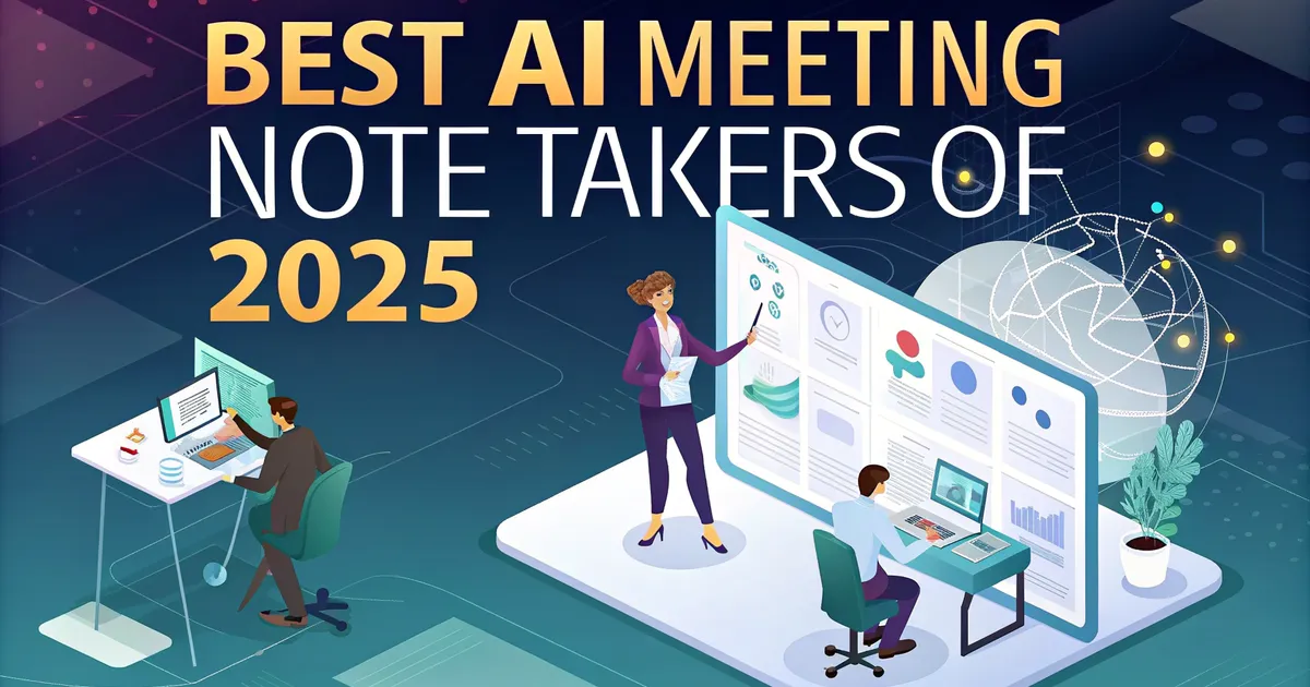 Melhores anotadores de reuniões de IA de 2025 (testados e revisados)