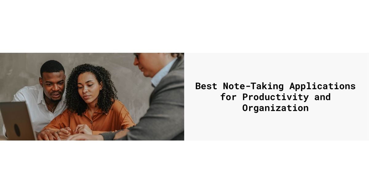 As melhores aplicações de tomada de notas para produtividade e organização