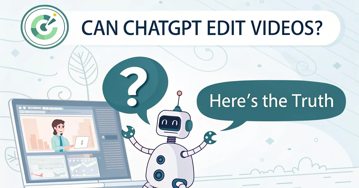 Voiko ChatGPT muokata videoita? Tässä on totuus