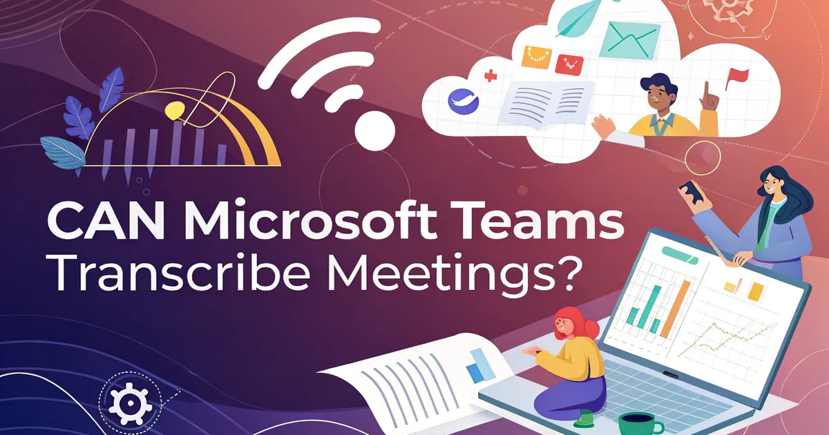 Kan Microsoft Teams transskribere møder?