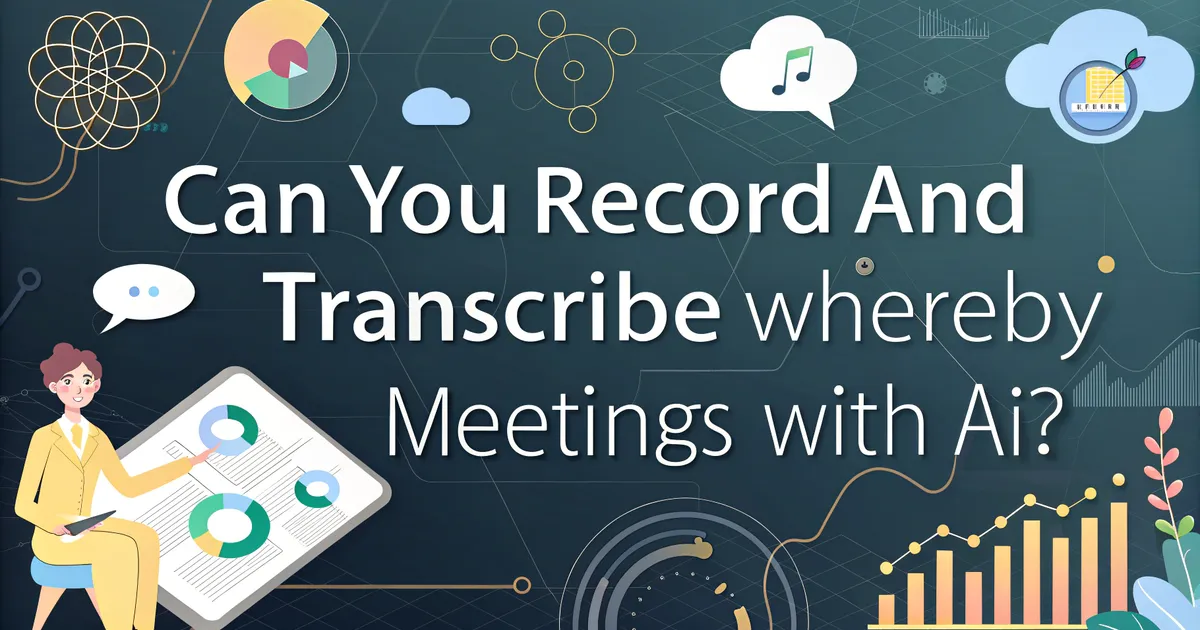 É possível gravar e transcrever as reuniões do Whereby com IA?