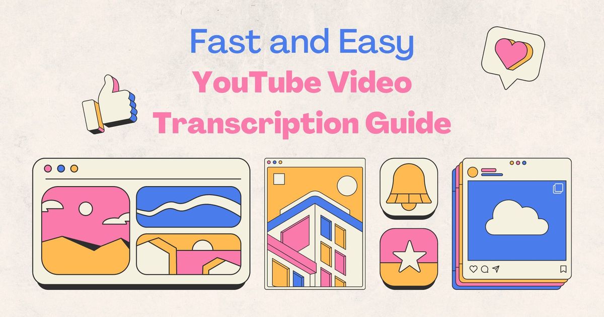 Guia rápido e fácil de transcrição de vídeos do YouTube