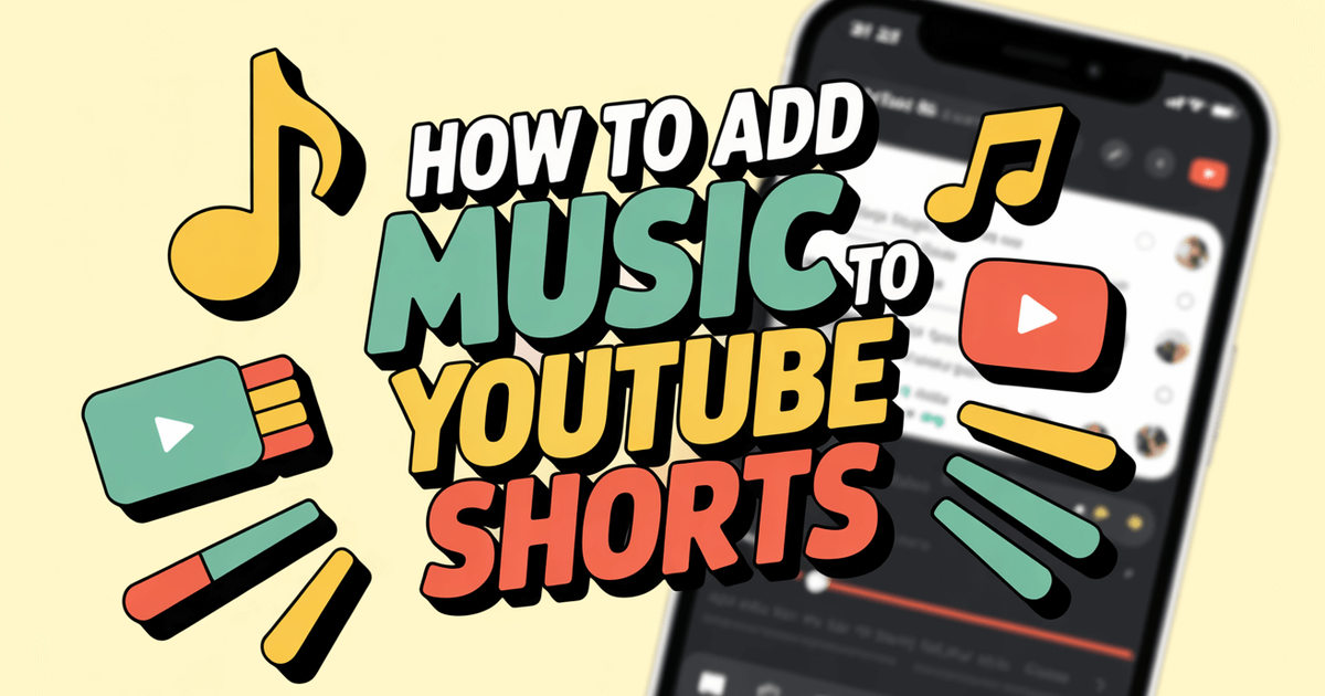 Como adicionar música às curtas-metragens do YouTube