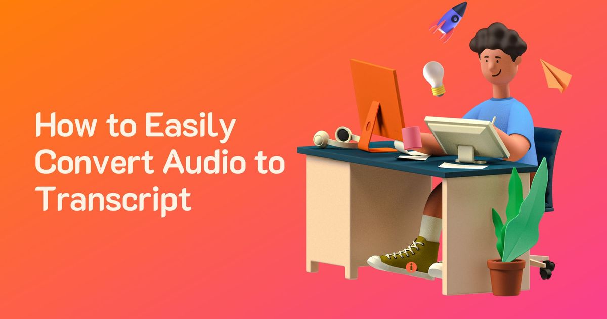 Como converter áudio em transcrição