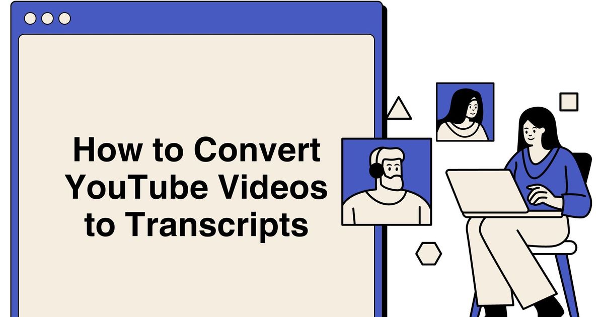 Como converter vídeos do YouTube em transcrições ｜ 4 maneiras - Vomo