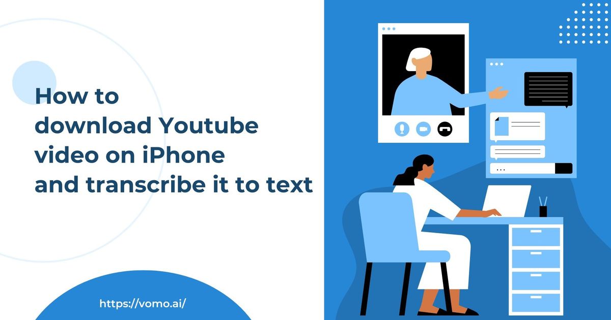 Como descarregar um vídeo do Youtube no iPhone e transcrevê-lo para texto？
