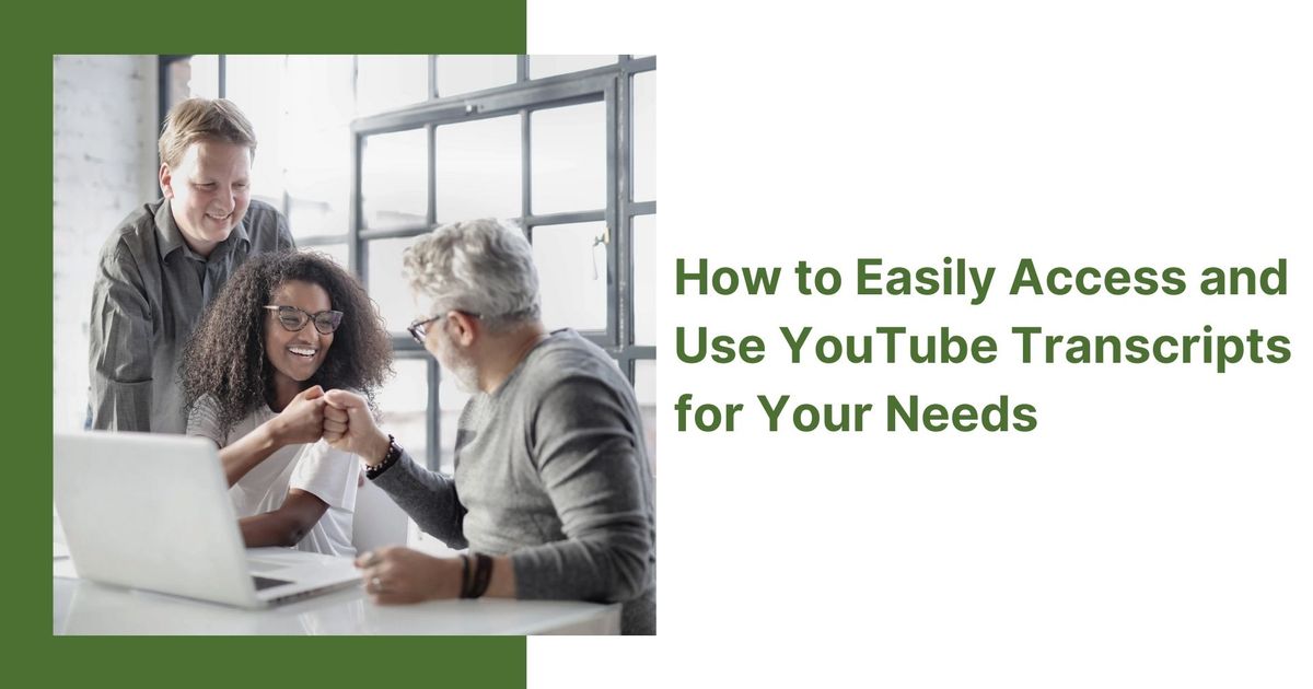 Como aceder e utilizar facilmente as transcrições do YouTube para as suas necessidades