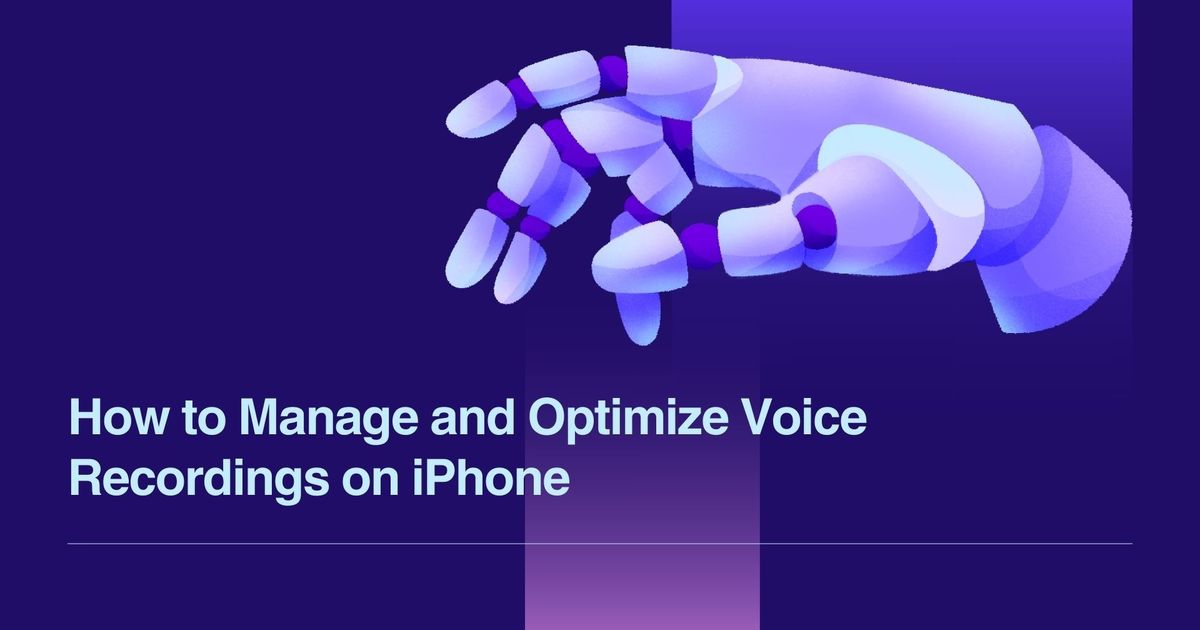 Como gerir e otimizar as gravações de voz no iPhone