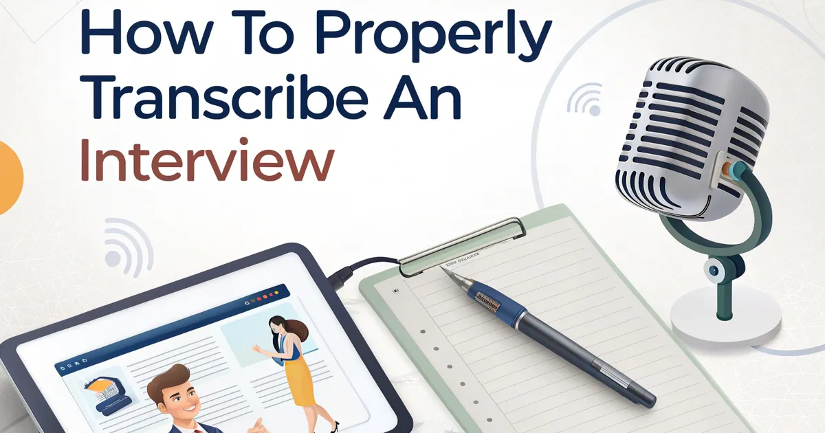 How to Easily Transcribe Audio to Text in Seconds