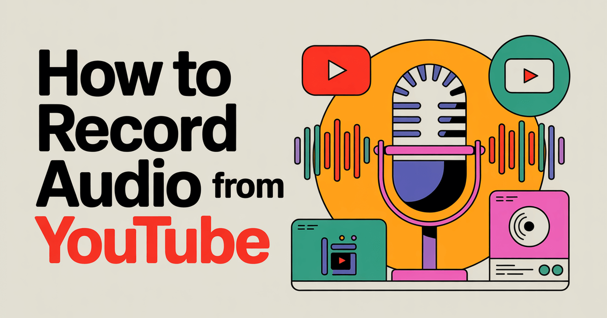 Como gravar áudio do YouTube