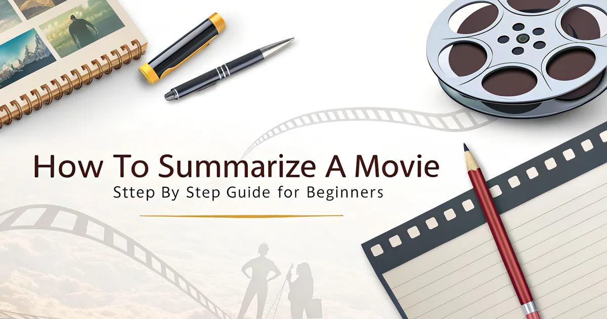 Sådan opsummerer du en film: Trin-for-trin-guide for begyndere