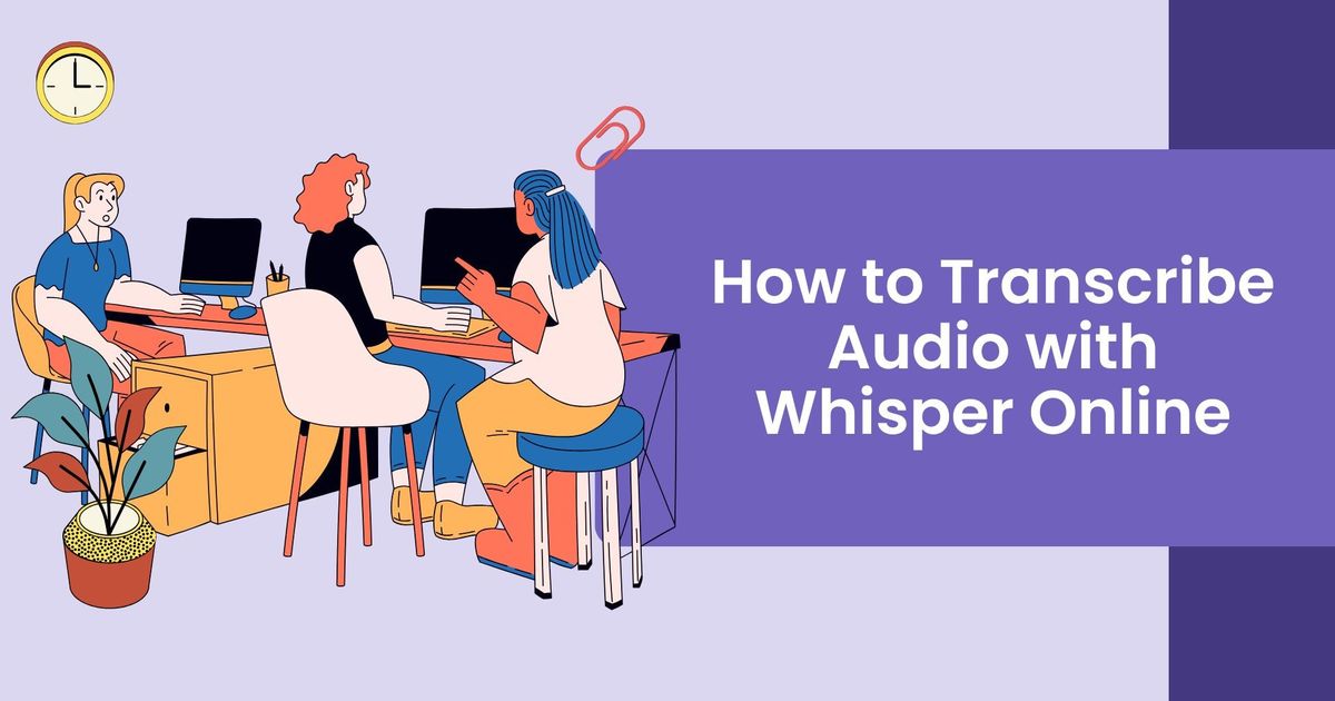 Como transcrever áudio com o Whisper Online