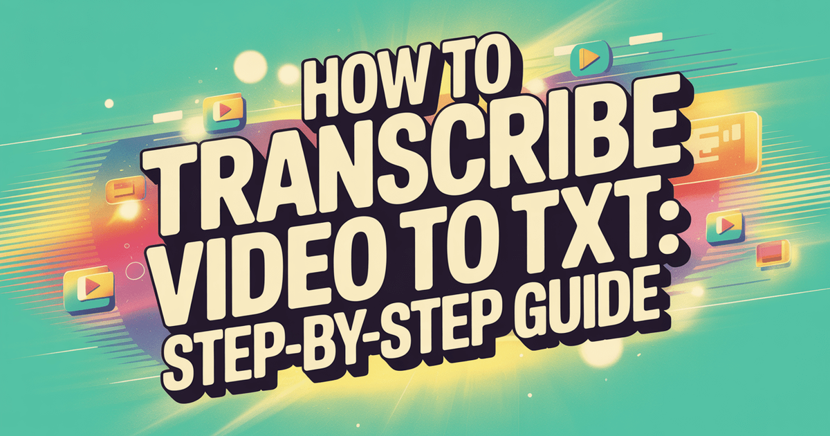 Como transcrever vídeo para TXT: Guia passo-a-passo