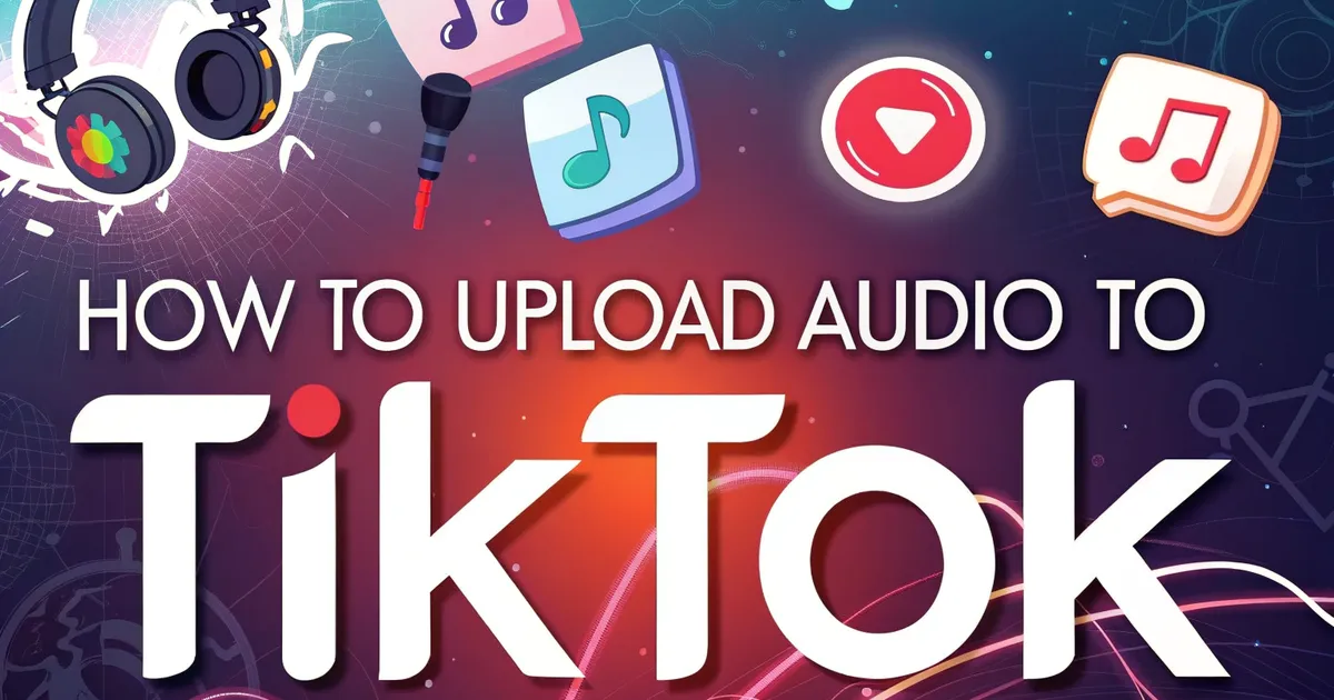 Sådan uploader du lyd til TikTok: Den komplette 2025-guide til skabere og musikere