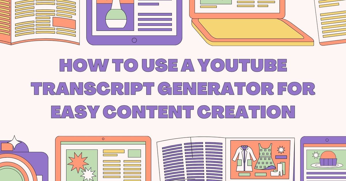 Como utilizar um gerador de transcrições do YouTube para facilitar a criação de conteúdos - Vomo