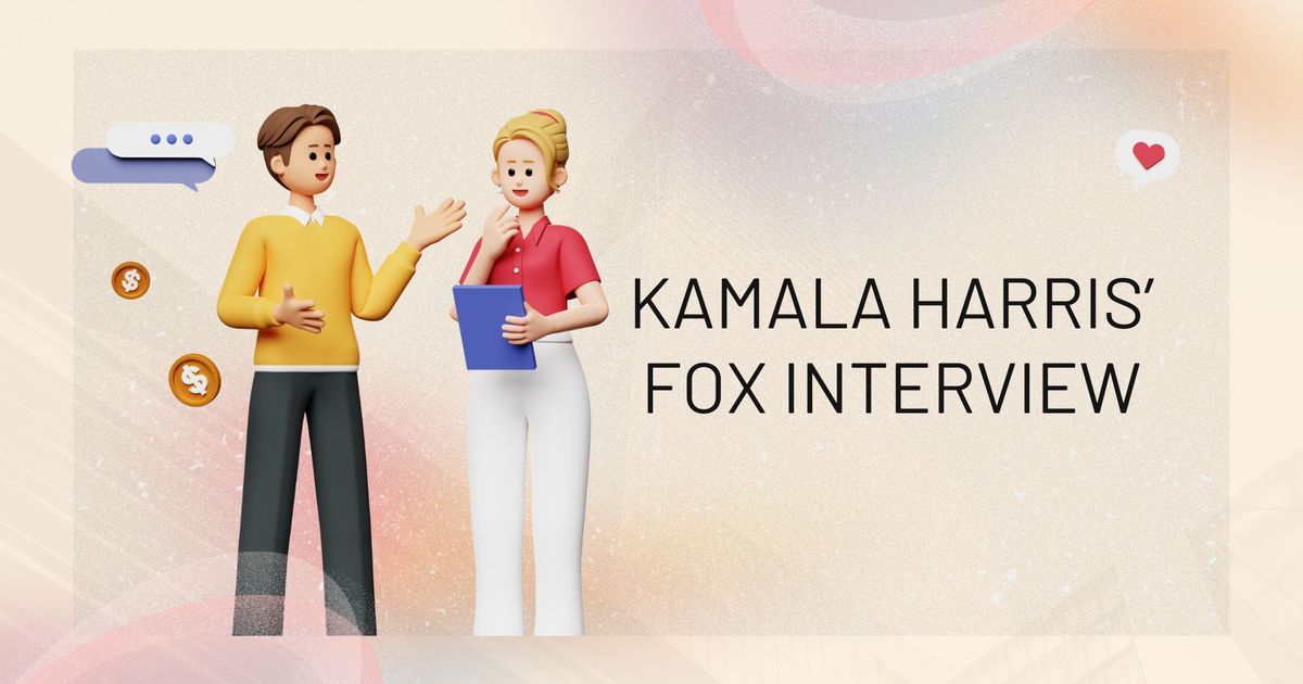 Kamala Harrisin Fox-haastattelu: Haramala Kamala: Keskeiset hetket ja analyysi