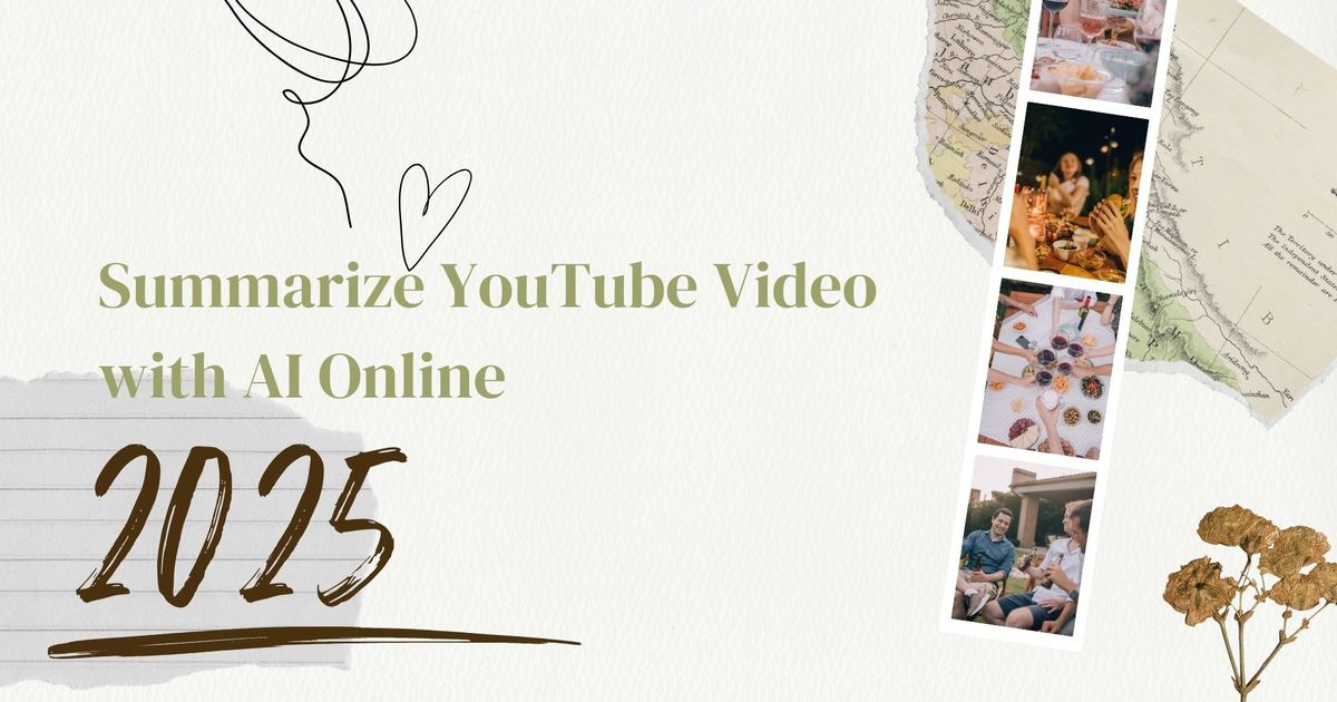 Resumir o vídeo do YouTube com IA Online: A forma inteligente de poupar tempo
