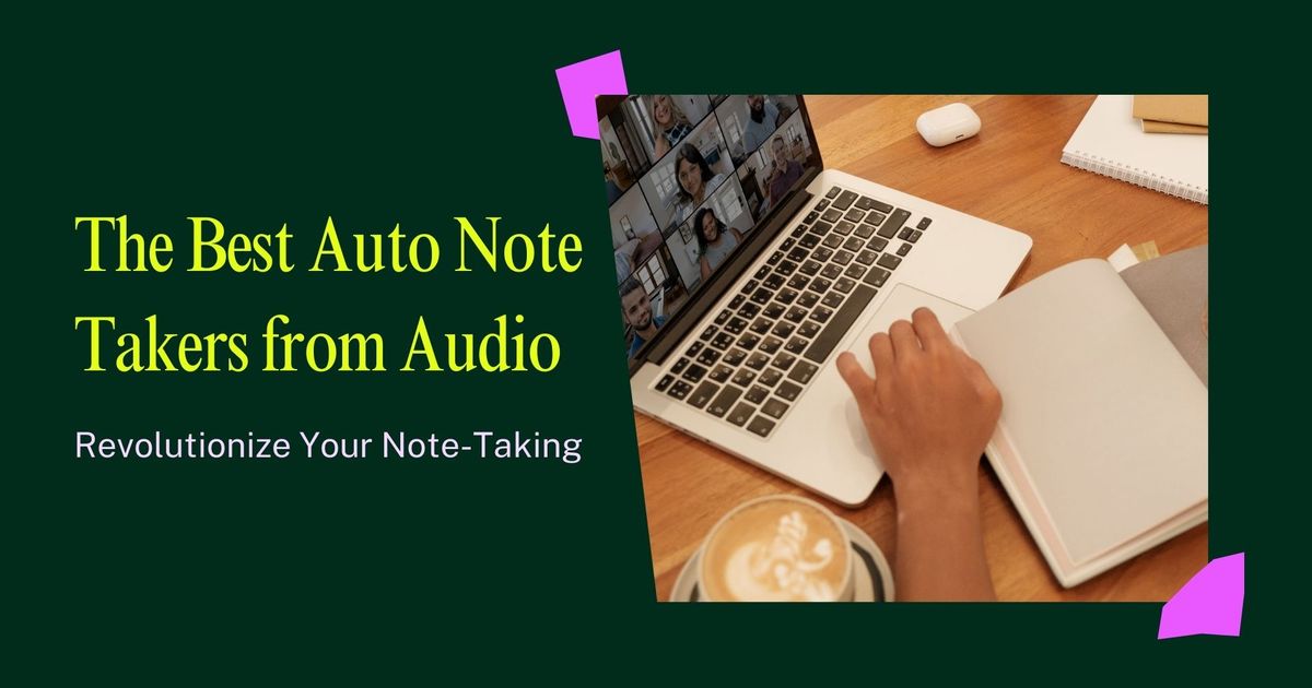 Os melhores anotadores automáticos da Audio: Revolucione a sua tomada de notas