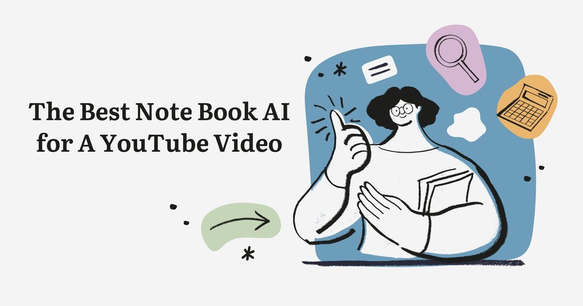 Den bedste notesbog AI til en YouTube-video - Vomo