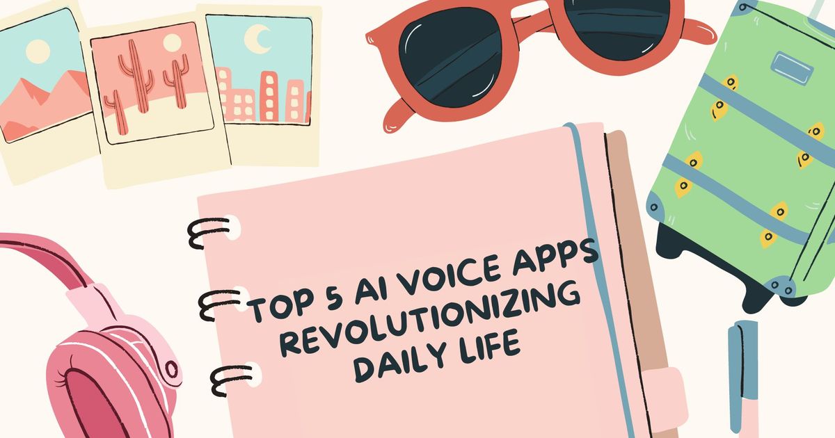 As 5 principais aplicações de voz com IA que estão a revolucionar a vida quotidiana - Vomo