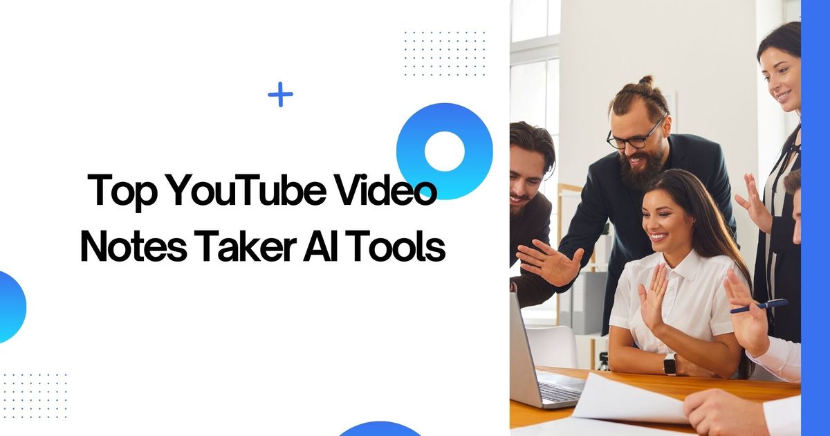 Top YouTube Video Notes Taker AI Työkalut - Vomo