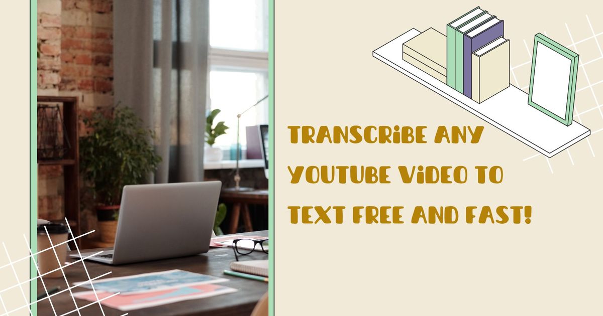 Transcreva qualquer vídeo do YouTube para texto GRATUITAMENTE e RAPIDAMENTE! - Vomo