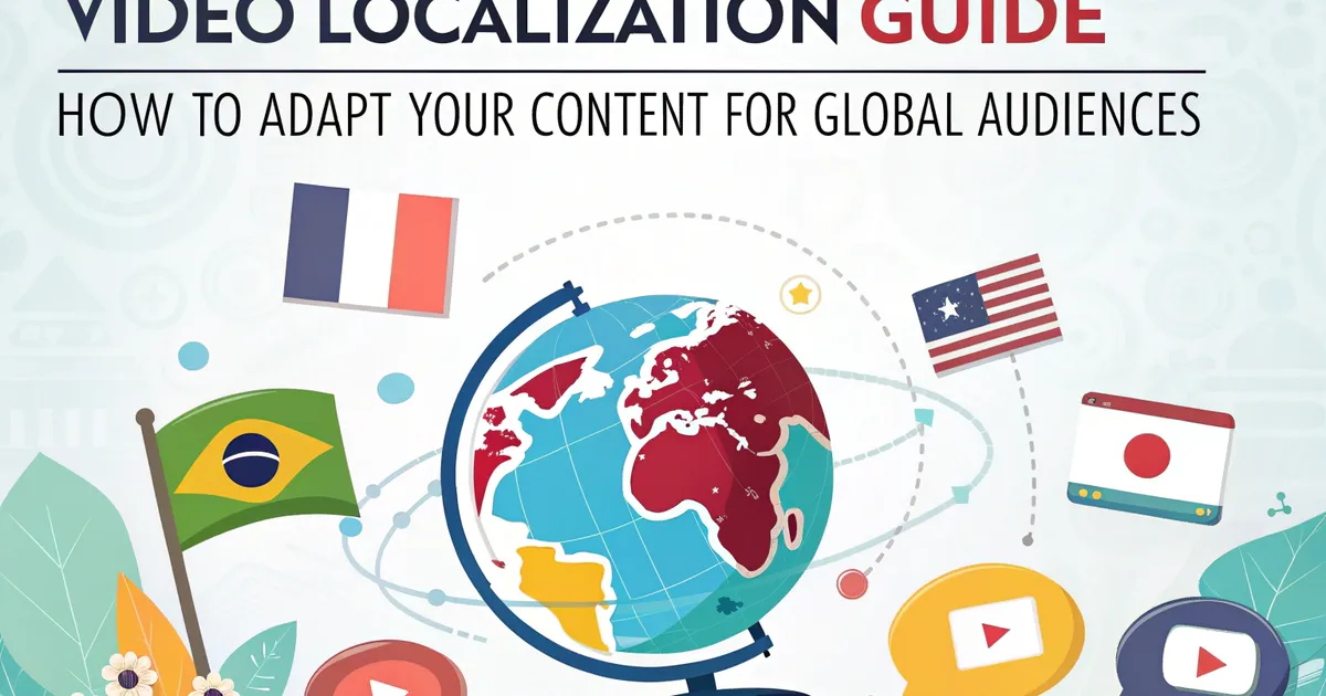 Guide til videolokalisering: Sådan tilpasser du dit indhold til globale målgrupper