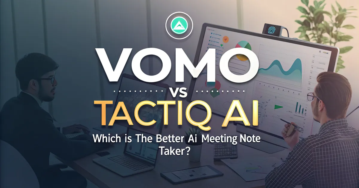 VOMO vs. Tactiq AI: Kumpi on parempi AI-kokousmuistiinpanojen tekijä?