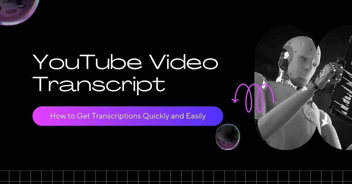 Transcrição de vídeo do YouTube: Como obter transcrições de forma rápida e fácil
